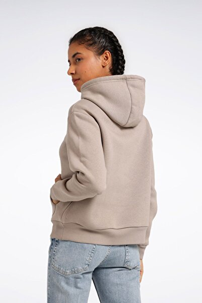 Reebok Ri Sl Fleece Hoodie Gray Women's Sweatshirt