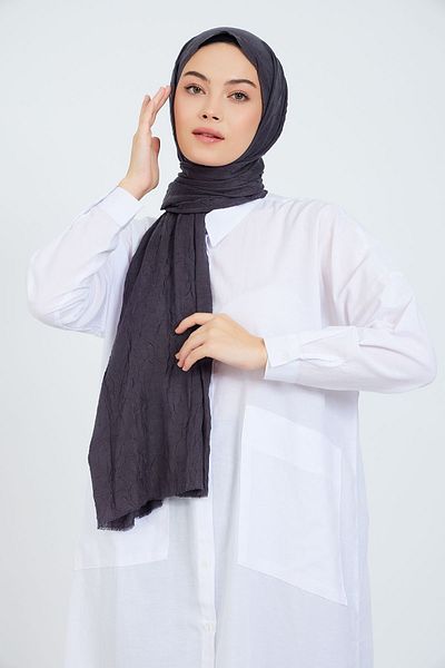 m moon scarf Şal Premium Bamboo Kraş „Afumat“