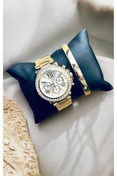 pullmarkt Jewelled Arm and Bracelet Watch