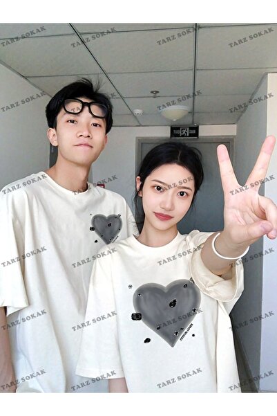 Tarzsokak New Season Tir Harajuku Style Couple Lover Couple Ρούχα - 2 Τεμάχια