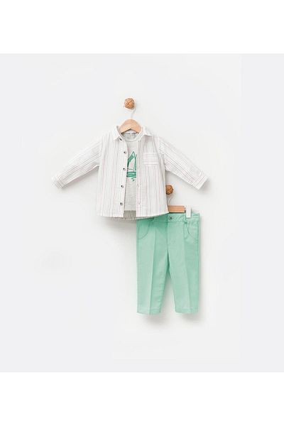 Babydola Cămașă Tricou Pantaloni Băieți Costum de sărbătoare 13615