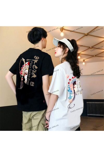 Tarzsokak New Season Tir Harajuku Style Couple Lover Couple Ρούχα - 2 Τεμάχια