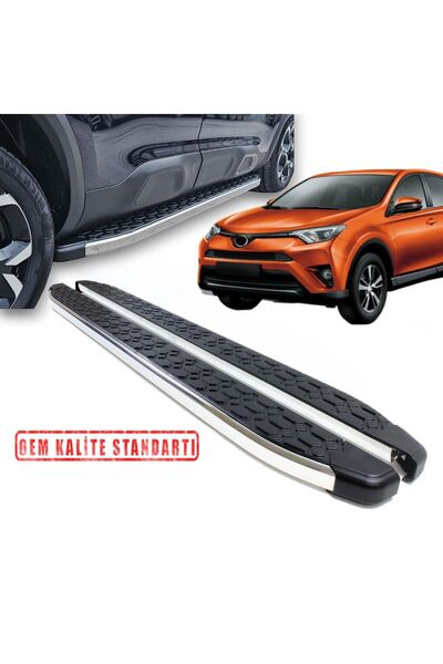 Tunax RAV4 2006 2007 2008 2009 2010 2011 2012 ARACA ÖZEL BLACKLİNE YAN BASAMAK