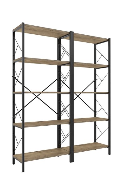 Morpanya Arblue Metal Mutfak Rafı Malzeme Dolabı 5 Raflı Mikrodalga Fırın Rafı Çok Amaçlı Dolap Raf 150 Cm