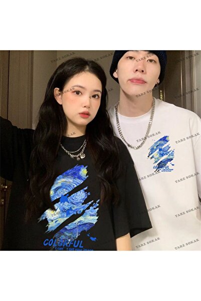 Tarzsokak Noul sezon Tir Harajuku Style Couple Lover Couple - 2 piese