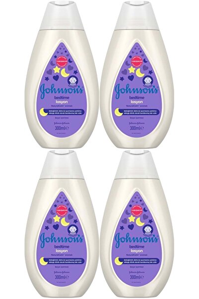 Johnson´s Baby Johnsons Baby Bedtime Bebek Losyon 300ML (4 Lü Set)