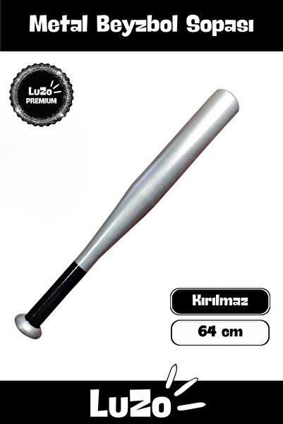 LuZo Kırılmaz Metal Baseboll Beyzbol Sopası 64 cm
