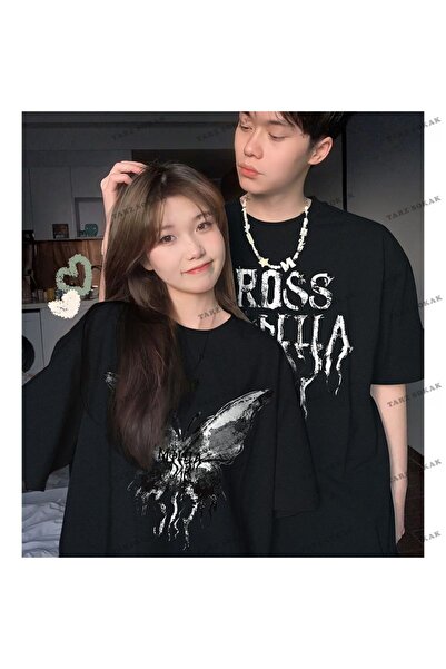 Tarzsokak Noul sezon Tir Harajuku Style Couple Lover Couple - 2 piese