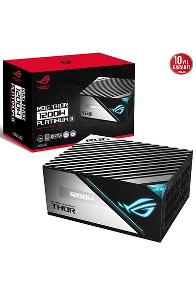 ASUS 1200W 80 Platinum Rog Thor 1200P2 Fully Modular Power Supply