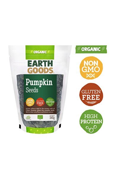 Earth Goods Organic Pumpkin Seeds GF 340g