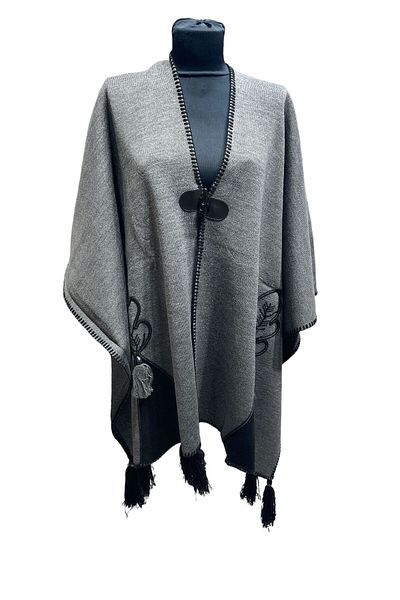 mim eşarp Akmoda - Thick Winter Knitwear Long Poncho