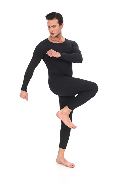 SAUNA SUIT Unisex Cotton Thermal Underwear Set | Warm, Winter, Flexible Fabric Bottom Top Undershirt Set