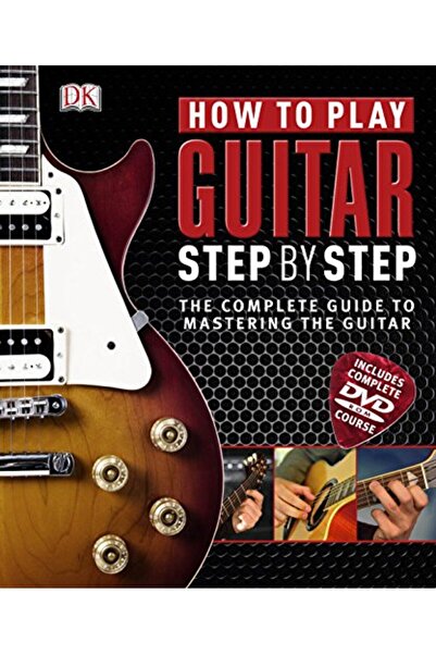 Penguin Random House كيفية العزف على الجيتار خطوة بخطوة كتاب و DVD-ROM
