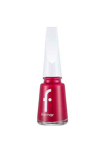 Flormar High Pigmented Shiny Nail Polish - Nail Enamel 127 Berry Nuances New - 8682536035774