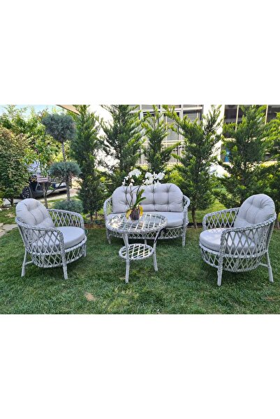 GRASS GARDEN AKASYA 2-1-1 RATTAN BAHÇE MOBİLYASI