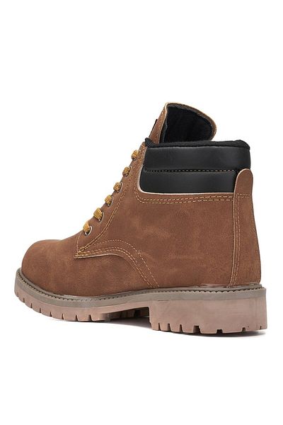 AlbiShoes Unisex μπότες για παιδιά και ενήλικες - Χειμερινές, ανθεκτικές στο κρύο, μοντέλο Trekking Cat (31-44)