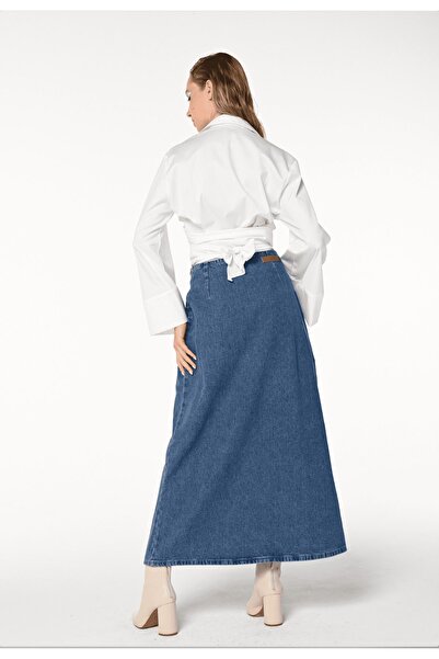 DeMim Lurdes Mid Tone Kot Etek