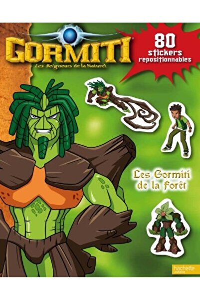 Hachette Planche Stickers Gormitiseigneur De La Forêt