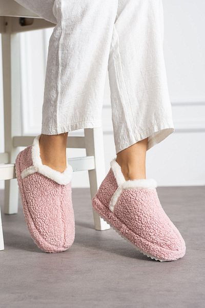 İncim Γυναικείες παντόφλες ComfyBoot Pink - Άνετες χειμερινές ψηλές παντόφλες εσωτερικού χώρου, παντόφλες δώρου Dowry Guest