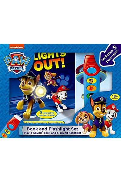 Ingram Paw Patrol Book & Flashlight Set