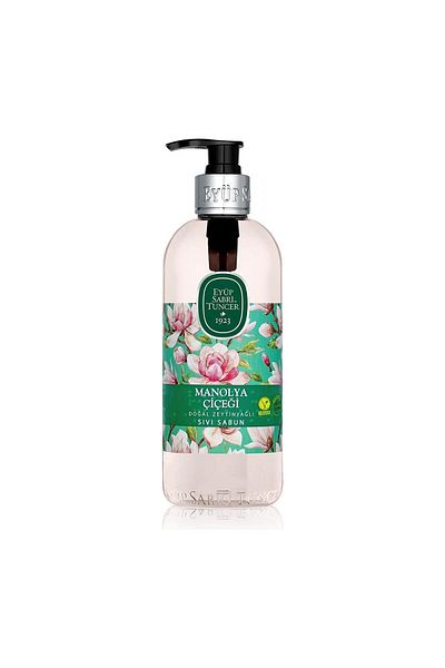 Eyüp Sabri Tuncer Magnolia Flower Natural Olive Oil Liquid Soap 500 Ml