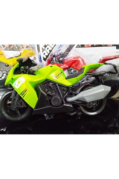 LRS STORE Men's Toy Race Motor - Large Size, Detailed Unbreakable Motorcycle