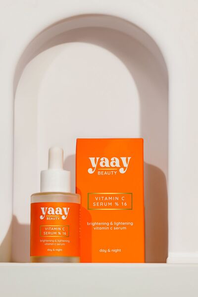 Yaay Beauty 30 مل 16% سيروم فيتامين سي - تفتيح وتفتيح وفيتامين سي