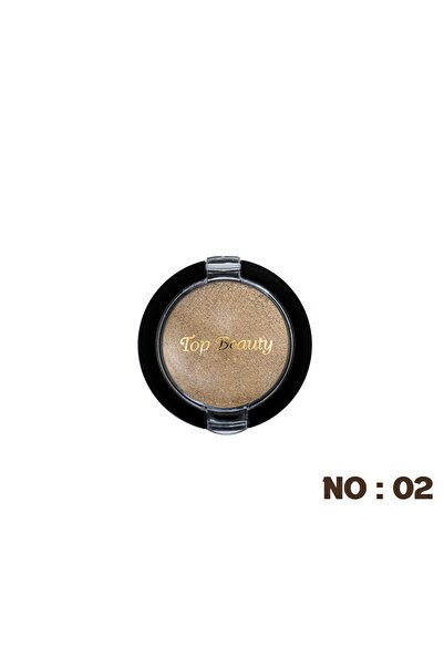 Top beauty Göz Makyajı Farı Tekli Işıltılı ve Parlak Uzun Süre Kalıcı Koyu Be...