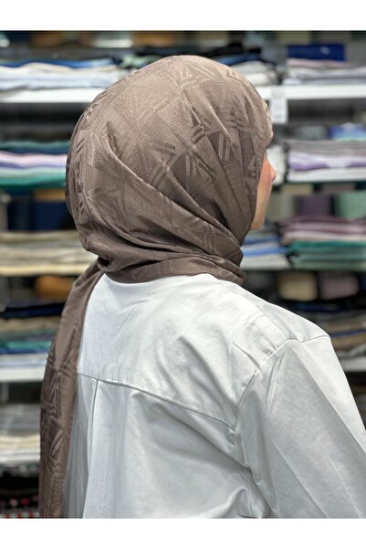 PİRAMİT Aura Logo Desen Şal