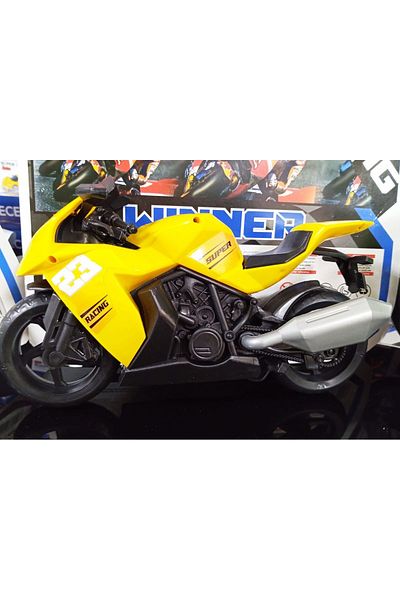 LRS STORE Men's Toy Race Motor - Large Size, Detailed Unbreakable Motorcycle