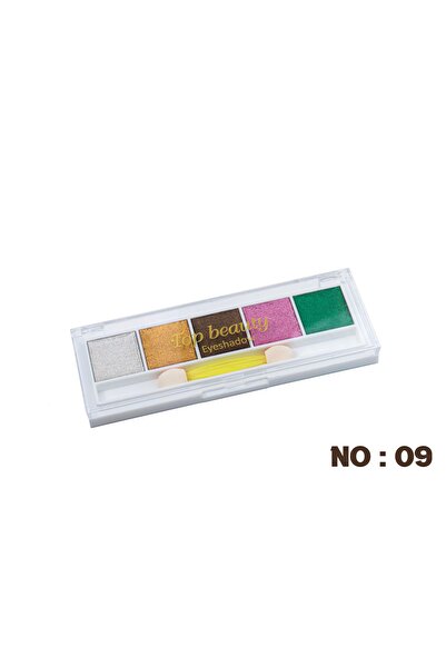 Top beauty Göz Makyajı Paleti Işıltılı ve Parlak Renklerle Uzun Süre Kalıcı G...