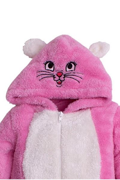 Chicsy Baby Sweet Plush Cotton - Rabbit Embroidered Winter Welsoft Jumpsuit