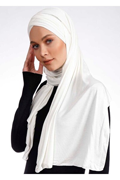 Ecardin 3x Άνετο σάλι Cross Lycra - St 059 Cream