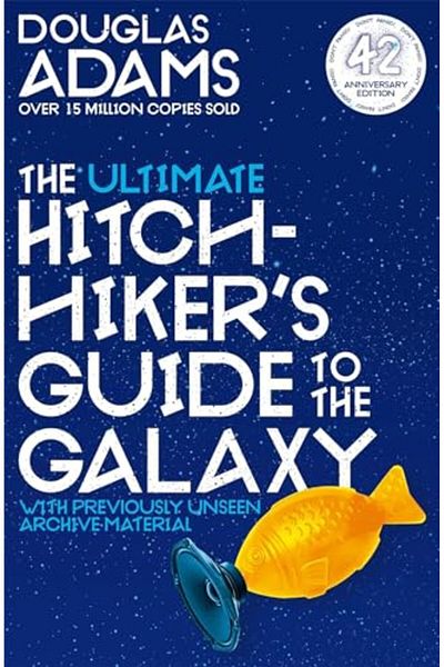 Macmillan Distribution The Ultimate Hitchhikers Guide To The Galaxy The Complete Trilogy In Five Parts
