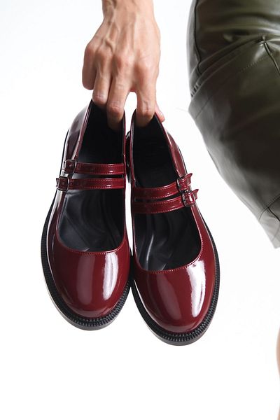 SH SİLVER MODA Mocasin de damă cu cataramă ocazională pantofi moale de zi cu zi