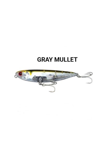 RYUJI Dog Strike 9cm 11gr Maket Yem Gray Mullet