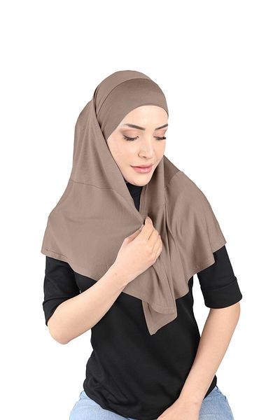 Ecardin Dark Mink St 050 - Άνετα Φουλάρια Βισκόζης