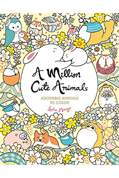 Hachette A Million Cute Animals Adorable Animals To Color