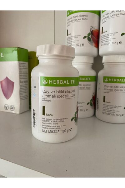 Herbalife 102 gr Yenilenen konsantre çayımız