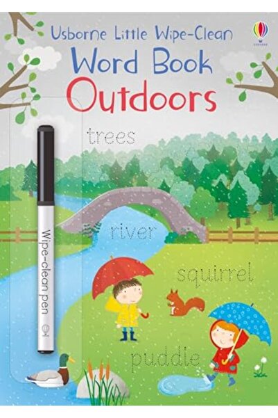 Harper Collins Little Wipeclean Word Book Outdoors