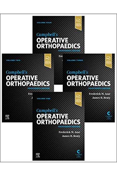 Elsevier مجموعة كامبلز الجراحية للعظام المكونة من 4 مجلدات