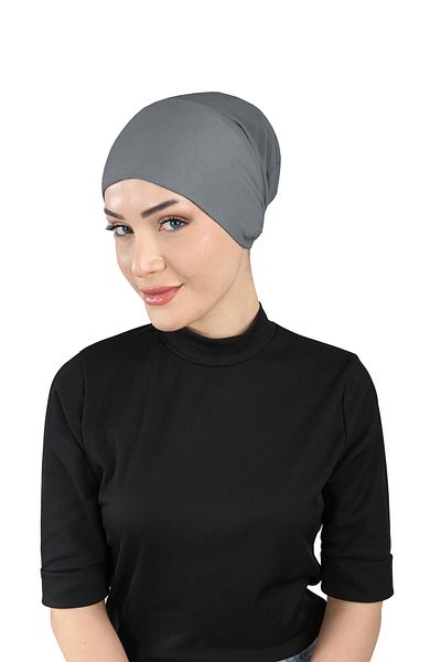 Ecardin Ανθρακί ρυθμιζόμενο καπάκι Comfort Sports Breathable Fit - ST105