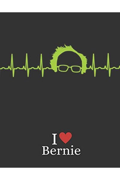 Ingram I Heart Bernie Funny Bernie Sanders Notebook Feel The Bern