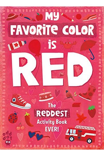 Macmillan Distribution My Favorite Color Activity Book Red