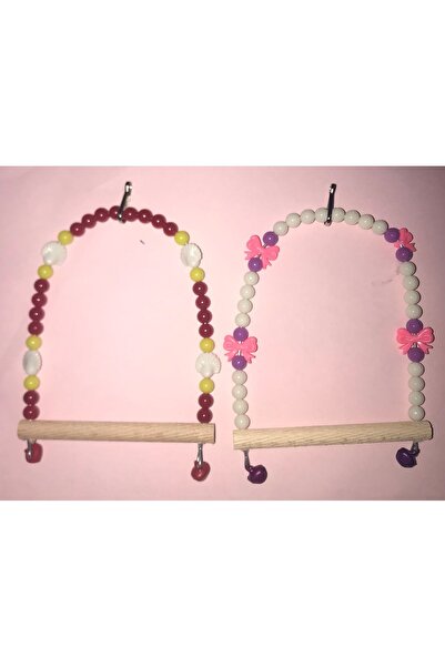 ARSPOLO MUHABBET KUŞU BONCUKLU TÜNEKLİ ZİLLİ SALINCAK