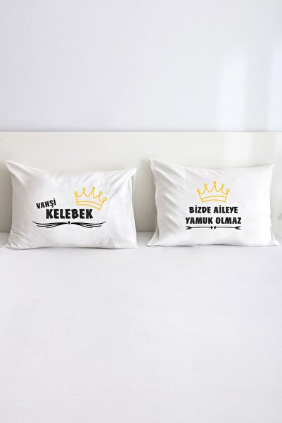 Hediyenza Διπλό κάλυμμα μαξιλαριού 50x70 εκ. - Δεν είμαστε τραπεζοειδείς για ...