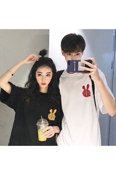 Tarzsokak New Season Tir Harajuku Style Couple Lover Couple Ρούχα - 2 Τεμάχια