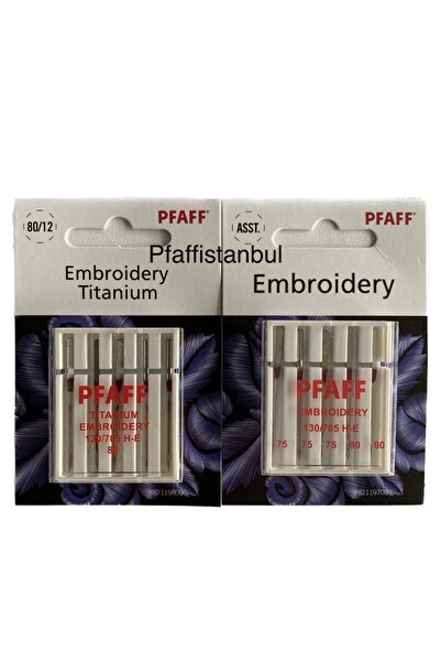 Pfaff Nakış Iğne Seti 2'li