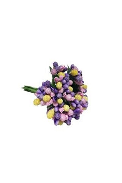 BenimMarifetlerim زهرة صناعية زهرة ملونة سيبسو 1 باقة