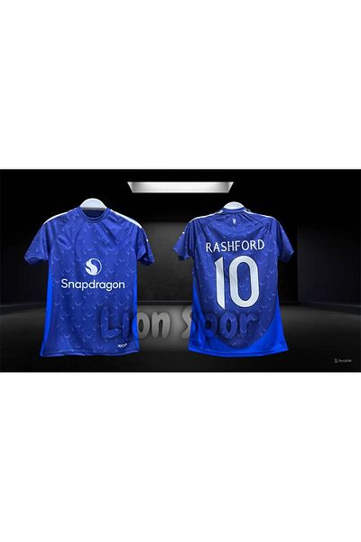 Lion Spor Μπλουζάκι Marcus Rashford Unisex με κοντομάνικο μπλουζάκι για ενήλικες